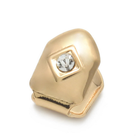Grillz Dent "Golden Diamond" Ornement Or et Diamant 