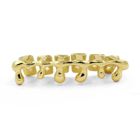 Grillz Tänder Guld "Drip Gold"
