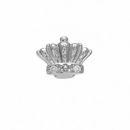 Grillz Dente "Silver Royalty" Ornamento Prata e Diamante