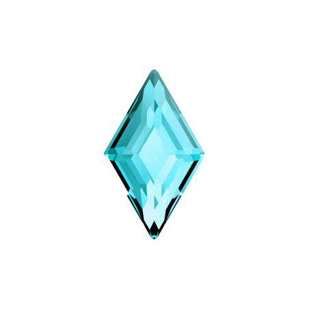 Brilhante No Dente Losango "Sky Blue"