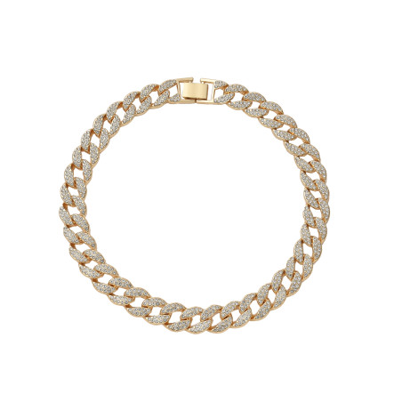 Collana Cubana "Drip Gold"