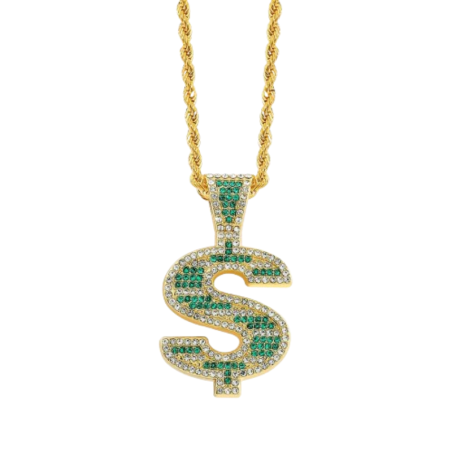 Cuban Link "Gold Dollar Shine"