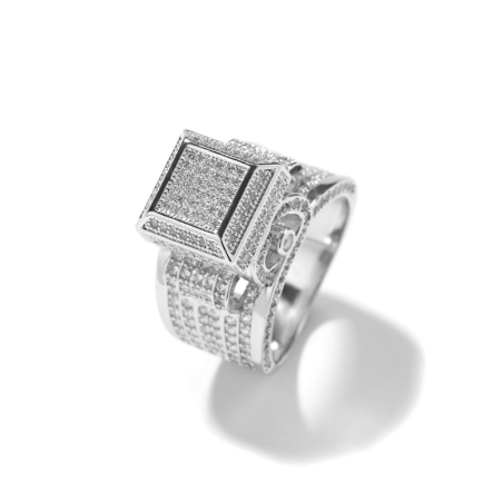 Men's Signet Ring "Silver Majesty"