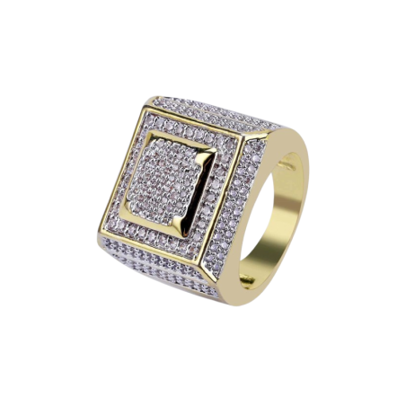 Men's Signet Ring "Royal Frame"