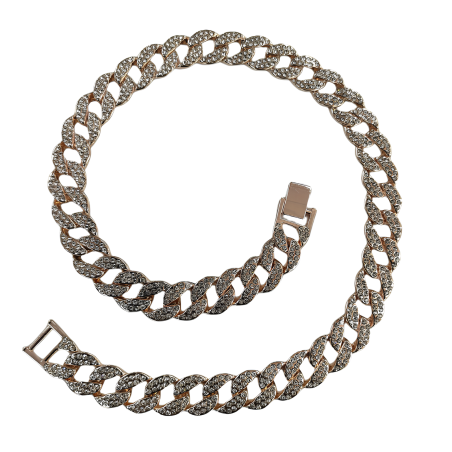 Cuban Link "Drip Bronze"
