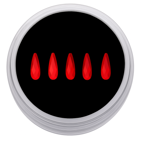 Strass Dentaire Goutte "Red Drop"